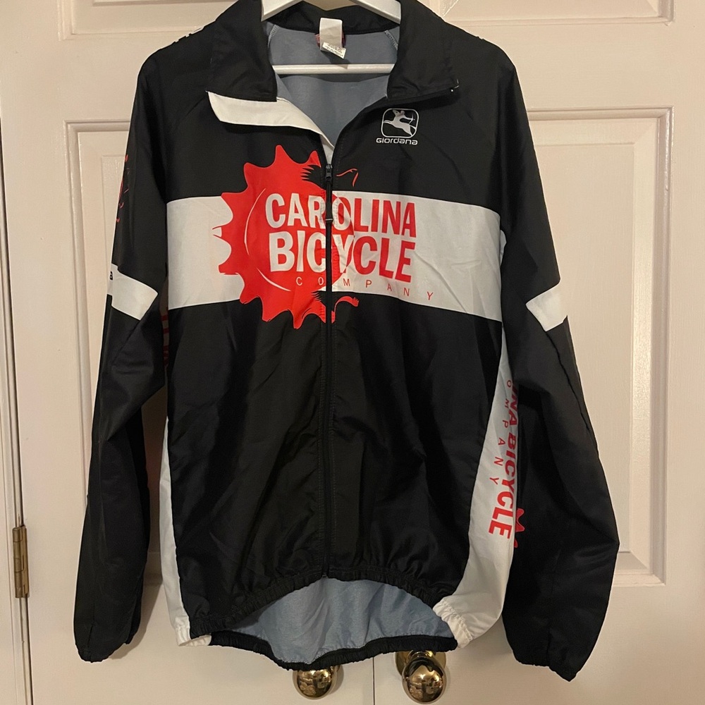 Giordana Carolina Bicycle Co. Cycling Jacket Windbreaker XL - retro Athleisure